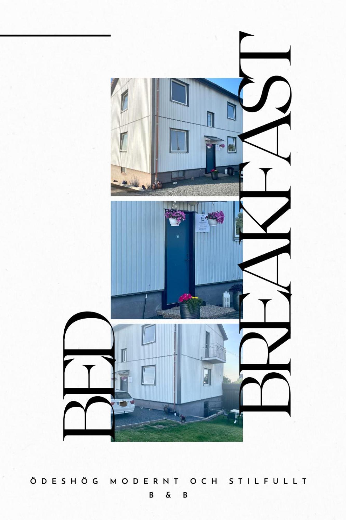 Oedeshoeg Modernt Och Stilfullt B&B エクステリア 写真